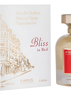 Bliss In Red Fariis Edp 100 Ml Perfume Como Baroque