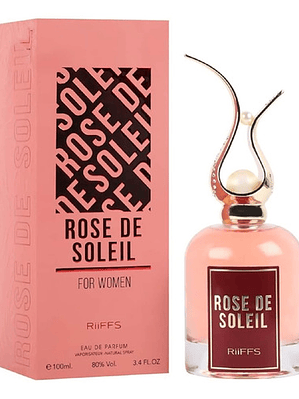 Perfume Riiffs Rose De Soleil Para Mujer, 100 Ml