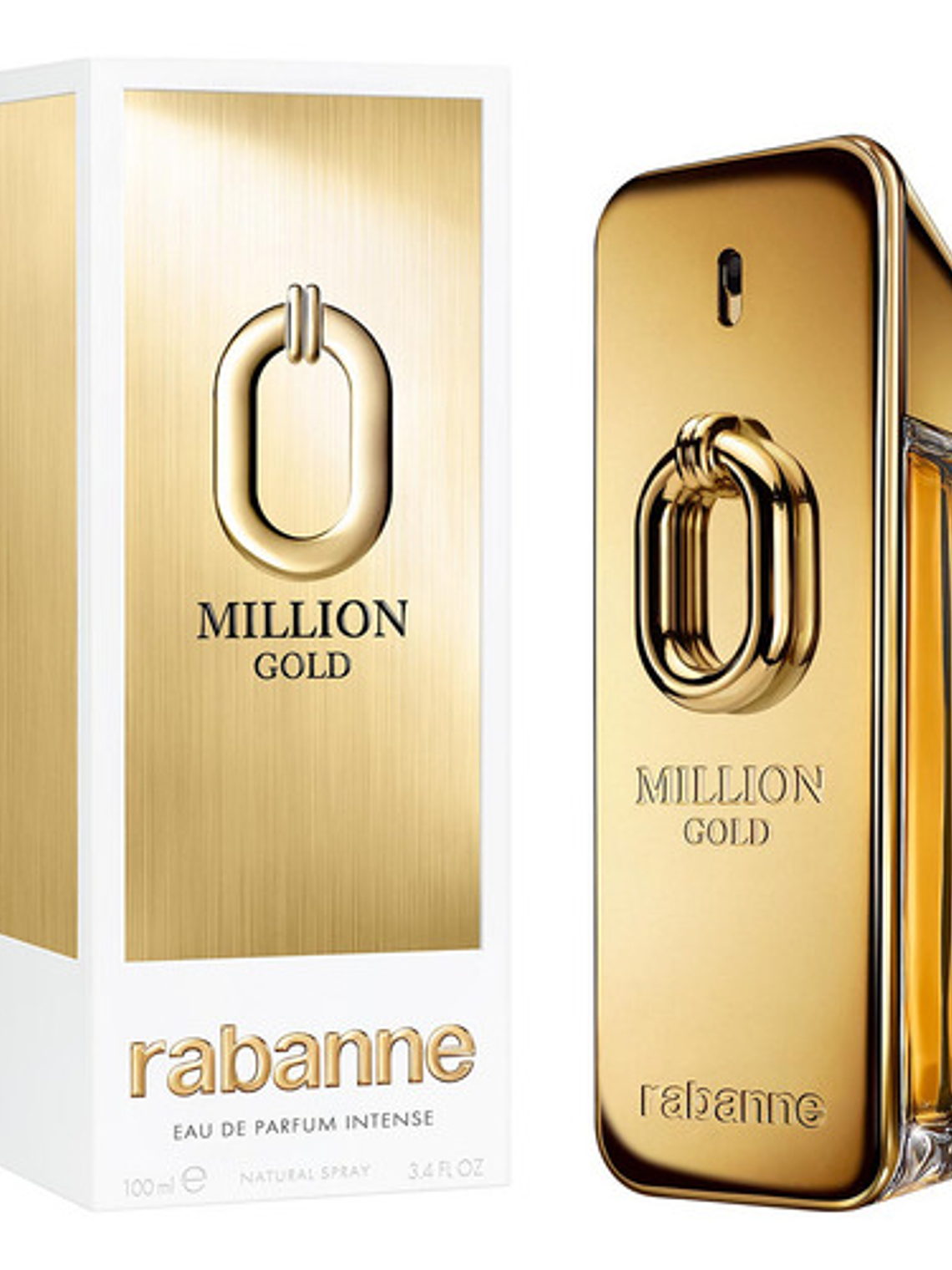 Eau De Parfum Intense Rabanne Million Gold, 100 Ml 1