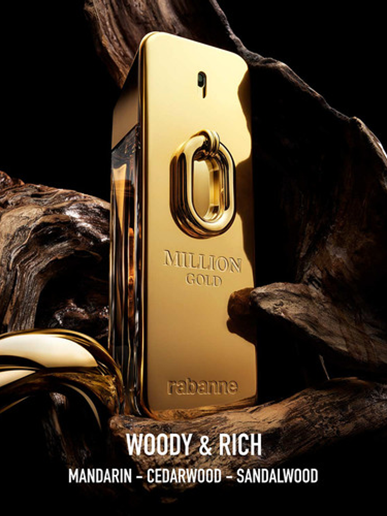 Eau De Parfum Intense Rabanne Million Gold, 100 Ml 7
