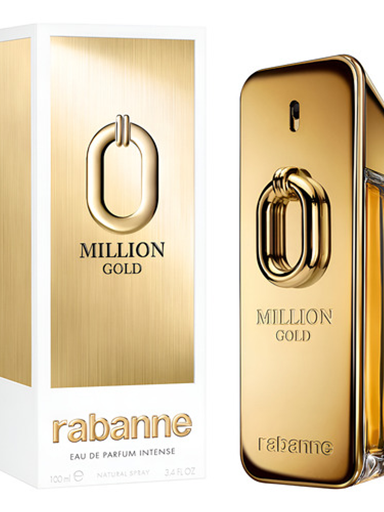 Eau De Parfum Intense Rabanne Million Gold, 100 Ml 1