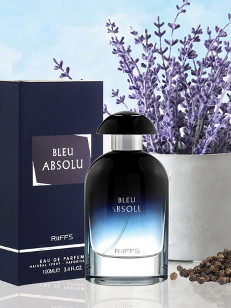 Perfume Para Hombre Riffs Bleu Absolu Edp 100 Ml 5