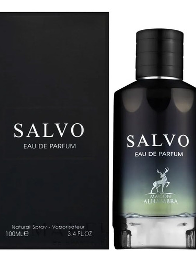 Perfume Maison Alhambra Salvo Eau De Parfum Hombre 100ml 3