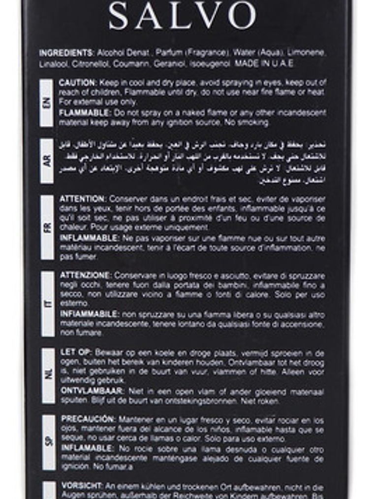 Perfume Maison Alhambra Salvo Eau De Parfum Hombre 100ml 8