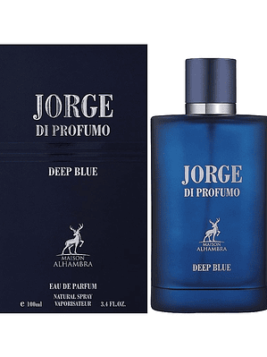 Jorge di profumo Deep Blue 100 ml edp Maison Alhambra hombre perfume original