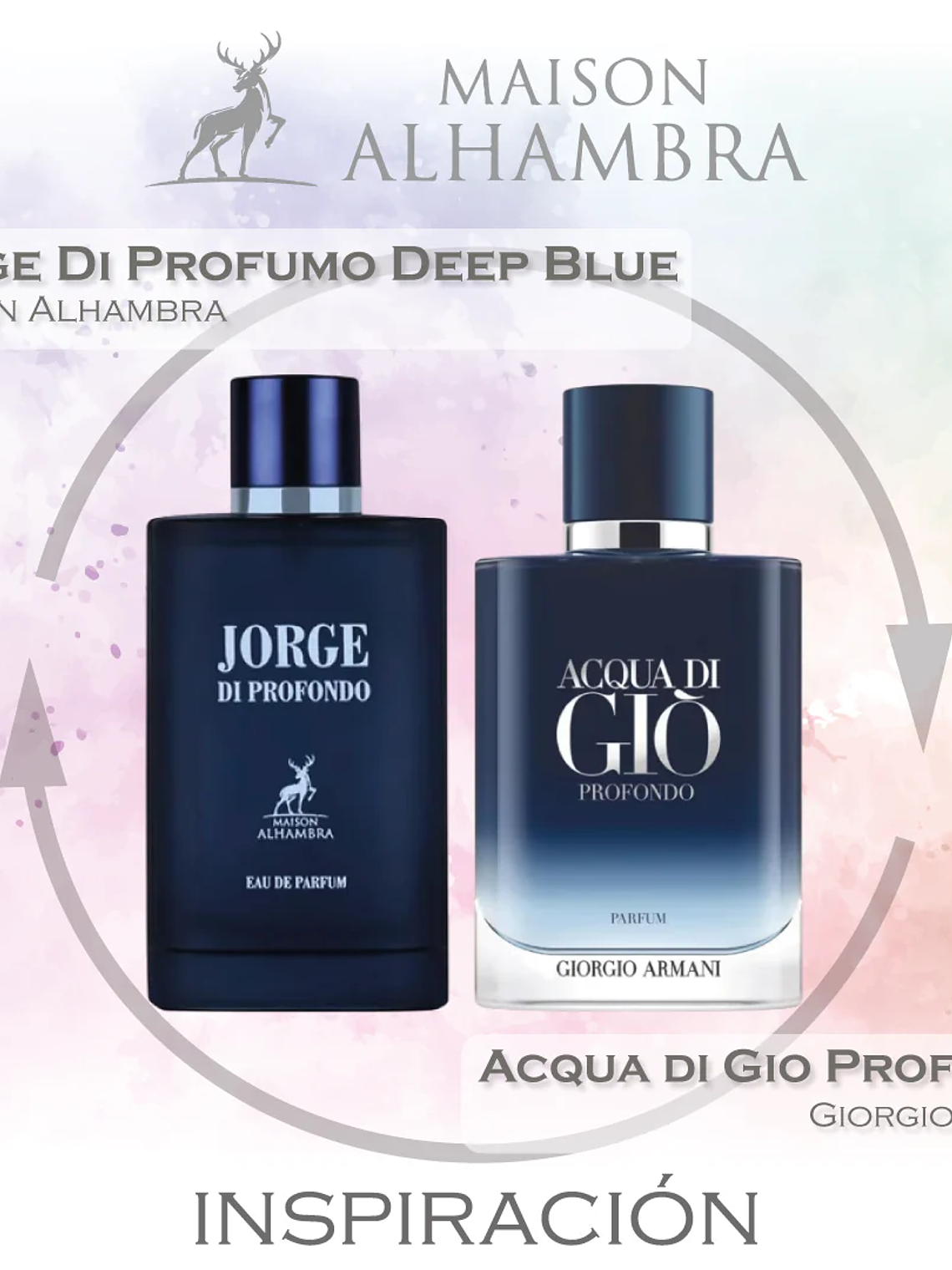 Jorge di profumo Deep Blue 100 ml edp Maison Alhambra hombre perfume original 3