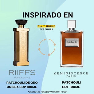 Riiffs Deoro Patchouli EDP100Ml Unisex.