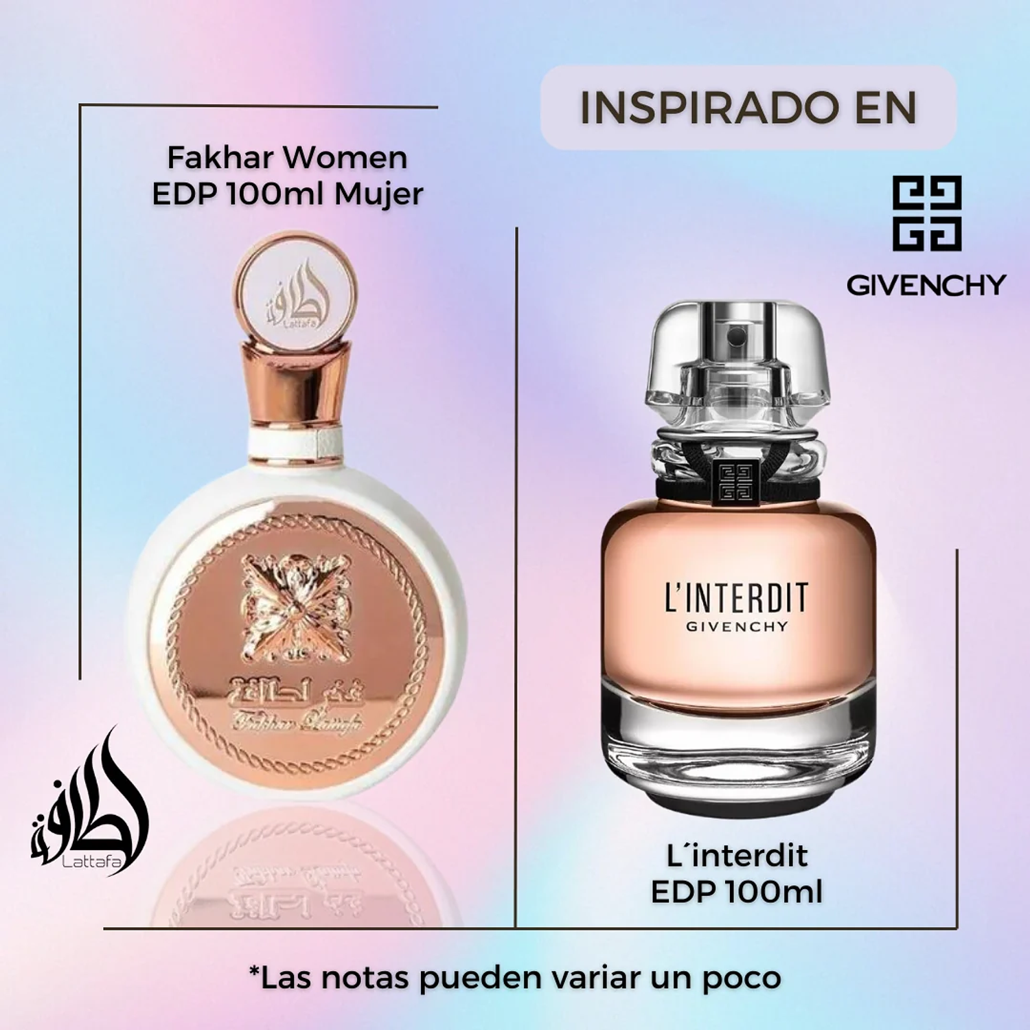 Lattafa Fakhar EDP 100 Ml Mujer 1