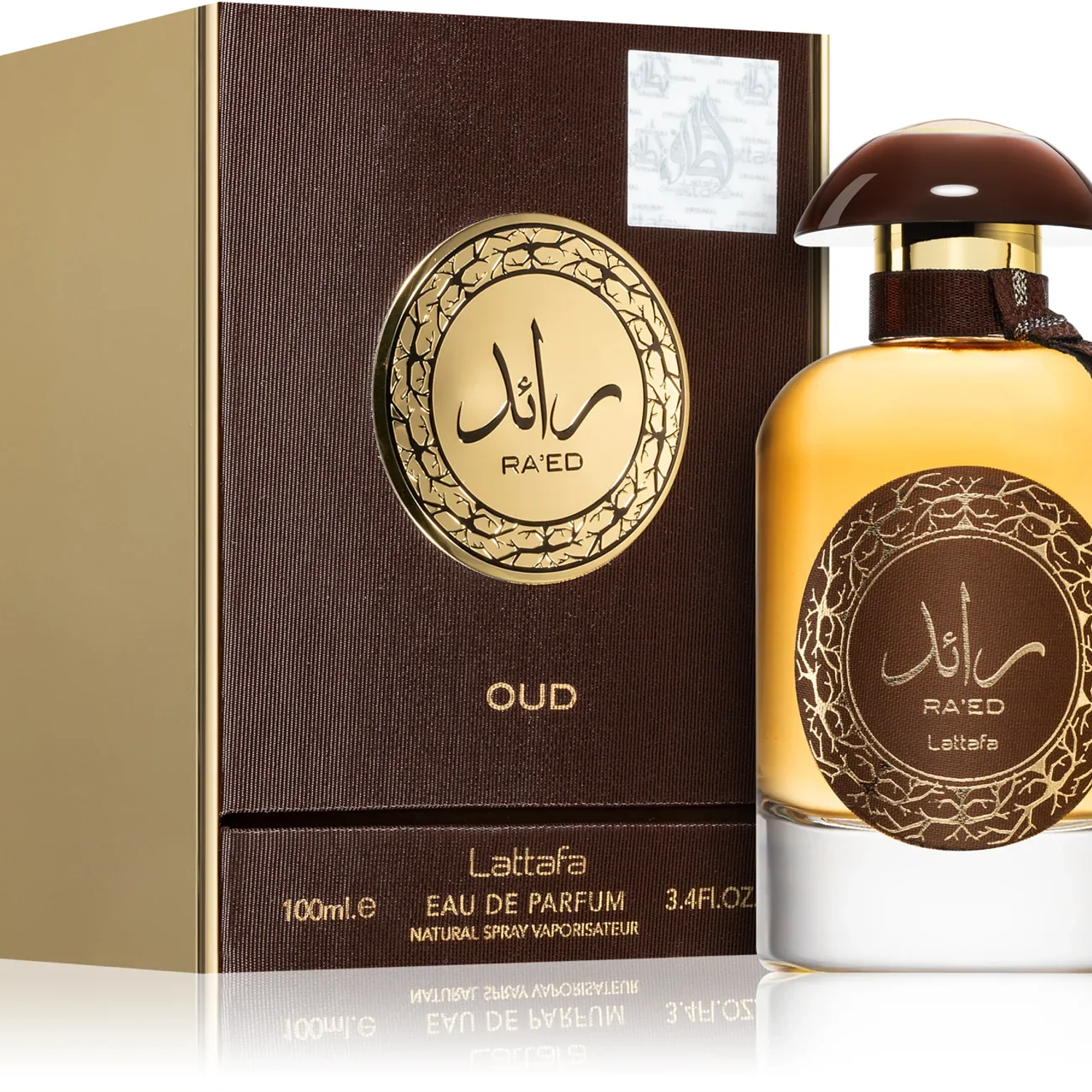 Raed Oud Lattafa Edp 100Ml Hombre 4