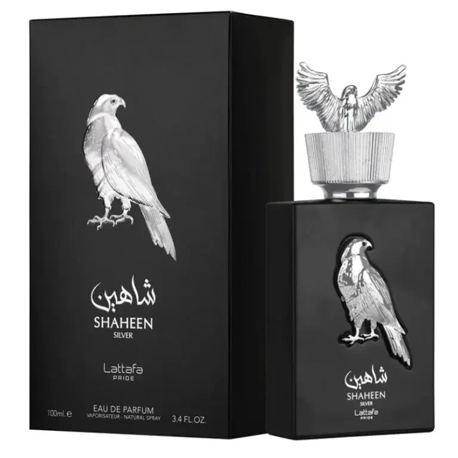 Shaheen Silver Lattafa Edp 100Ml Unisex 3