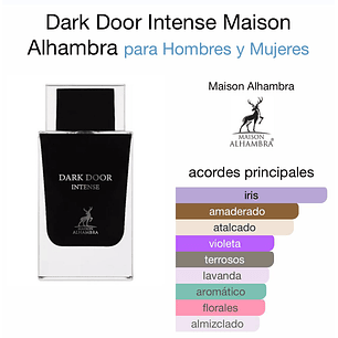 Dark Door Intense Maison Alhambra Edp 100ml Hombre