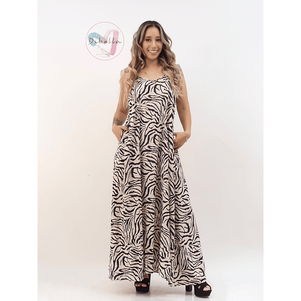 Maxidress animal print 1