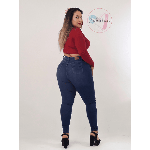 Jeans skinny azul soft 6