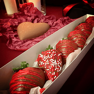 🍓 Morangos com Chocolate