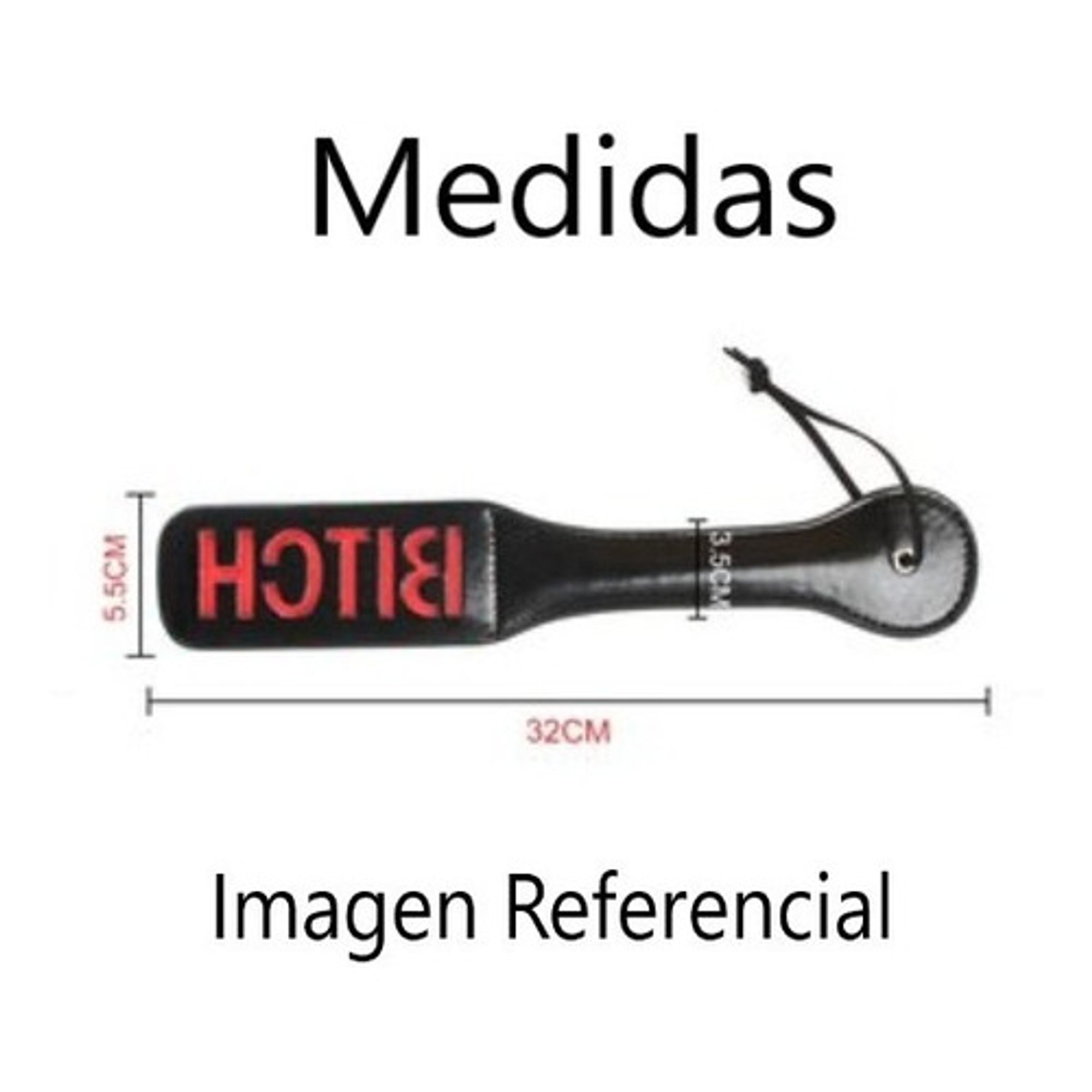 Paleta De Azotes De Corazones De 32cm 2