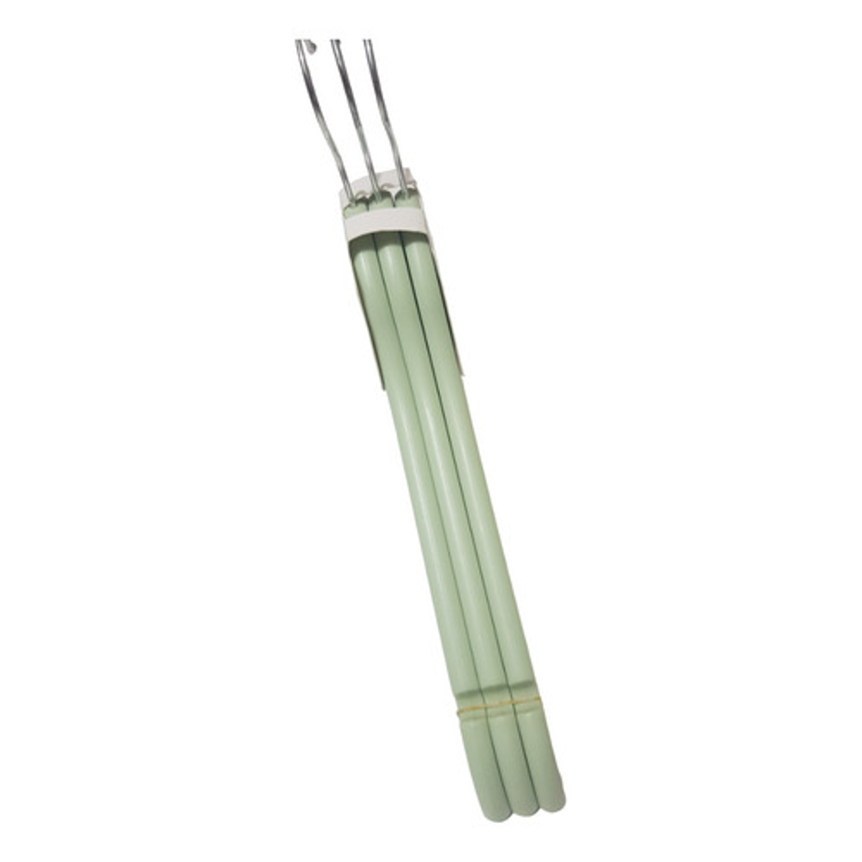 3 Ganchos Colgadores Perchas De Ropa  Verde 2