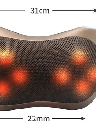 Almohada Masajeador Cervical Relajante Corporal Termoterapia