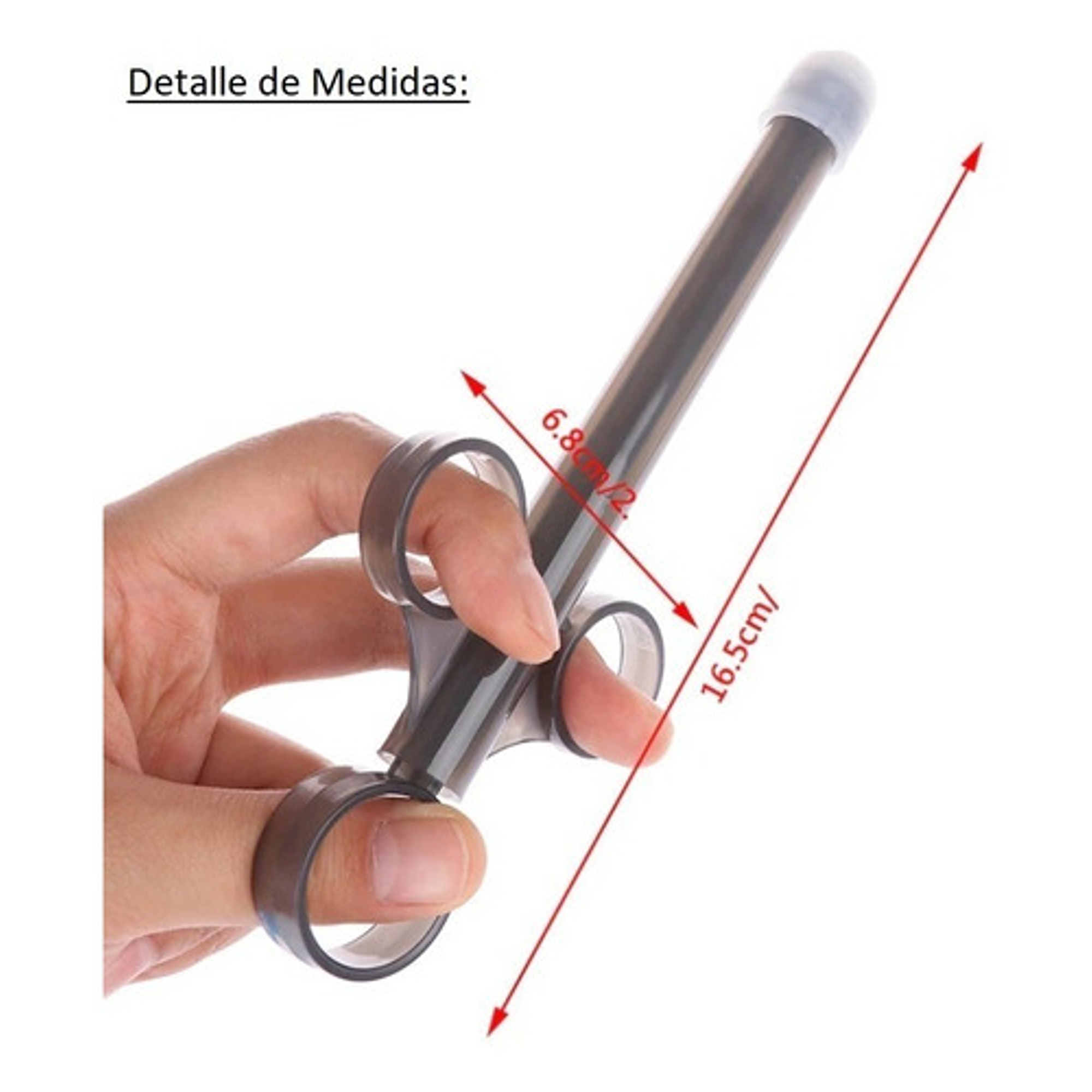 Jeringa Para Limpieza Intima  -  Color Blanco 2