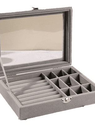 Joyero De 20x15x4.5 Con Pantalla Transparente