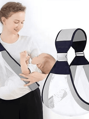 Nuevo Morral Canguro Fular Portabebe Multifuncion