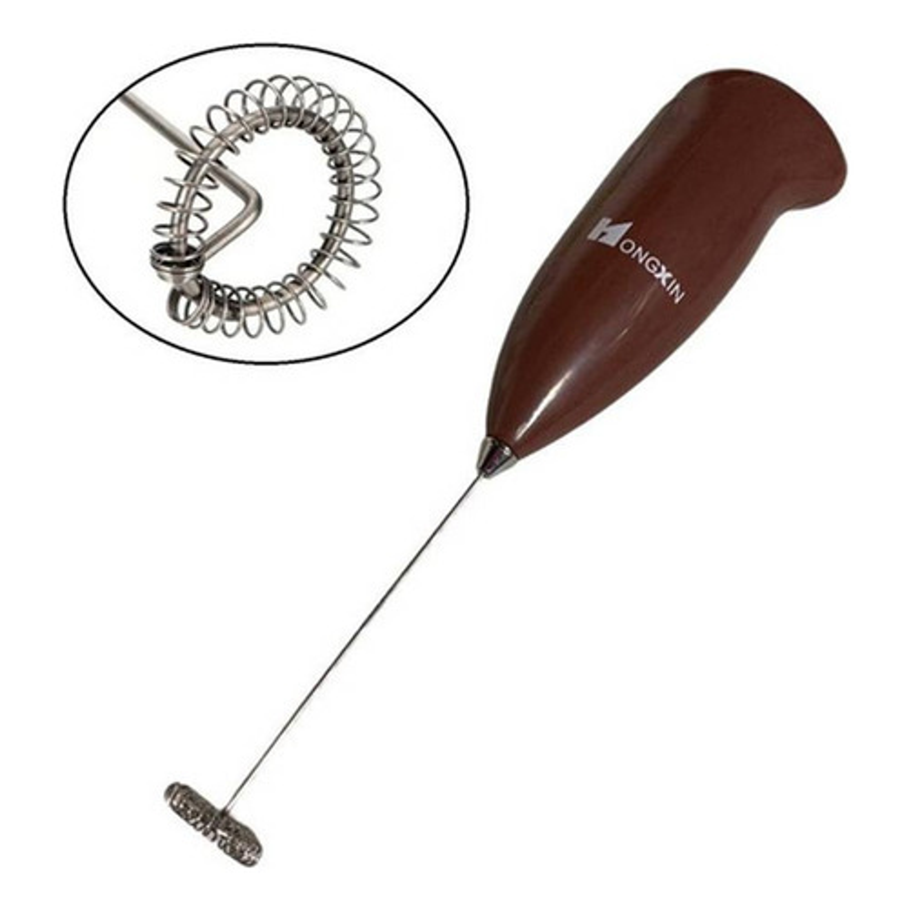 Mini Batidora Eléctrica Manual Para Café Portátil A Pila 1