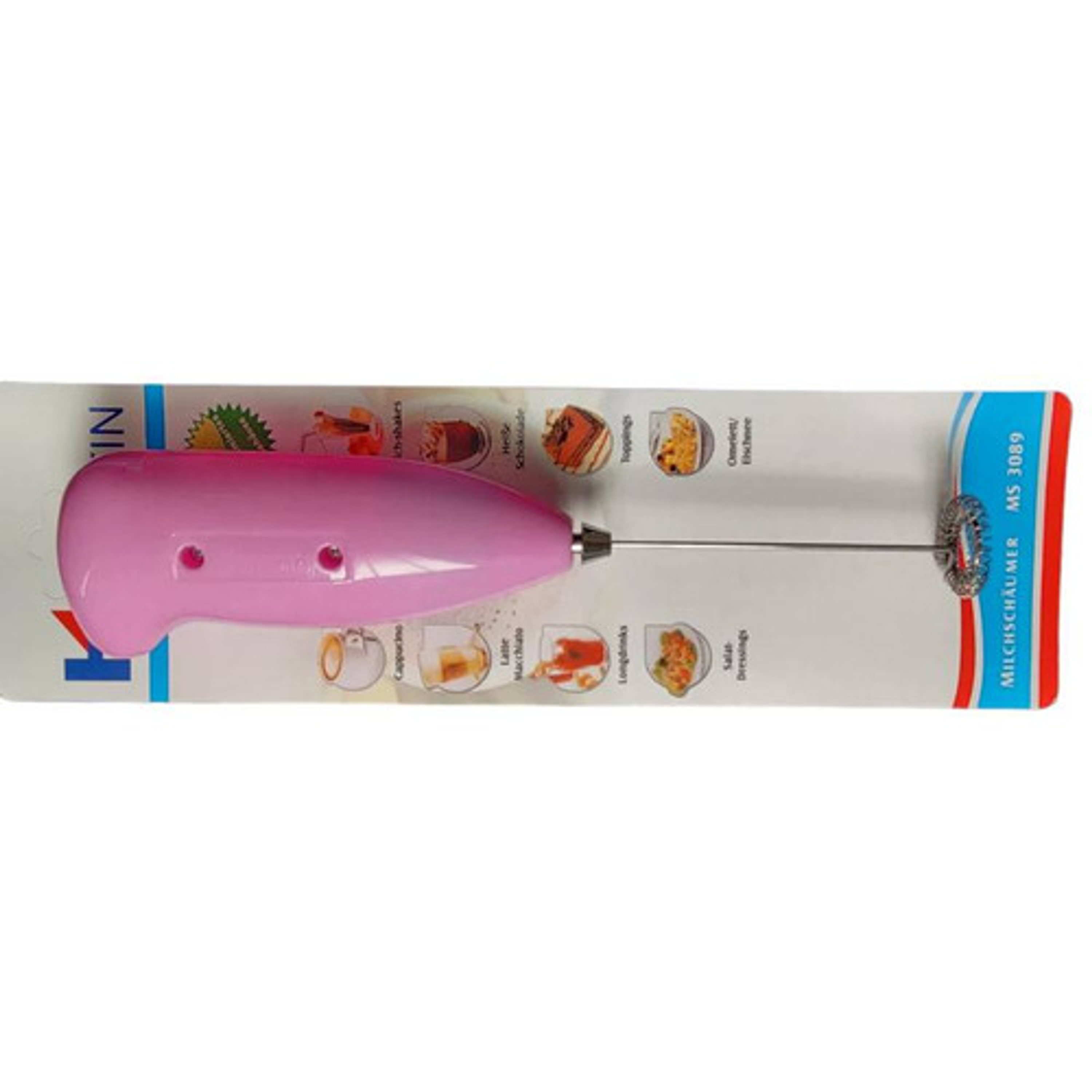 Mini Batidora Eléctrica Manual Para Café Portátil A Pila 8