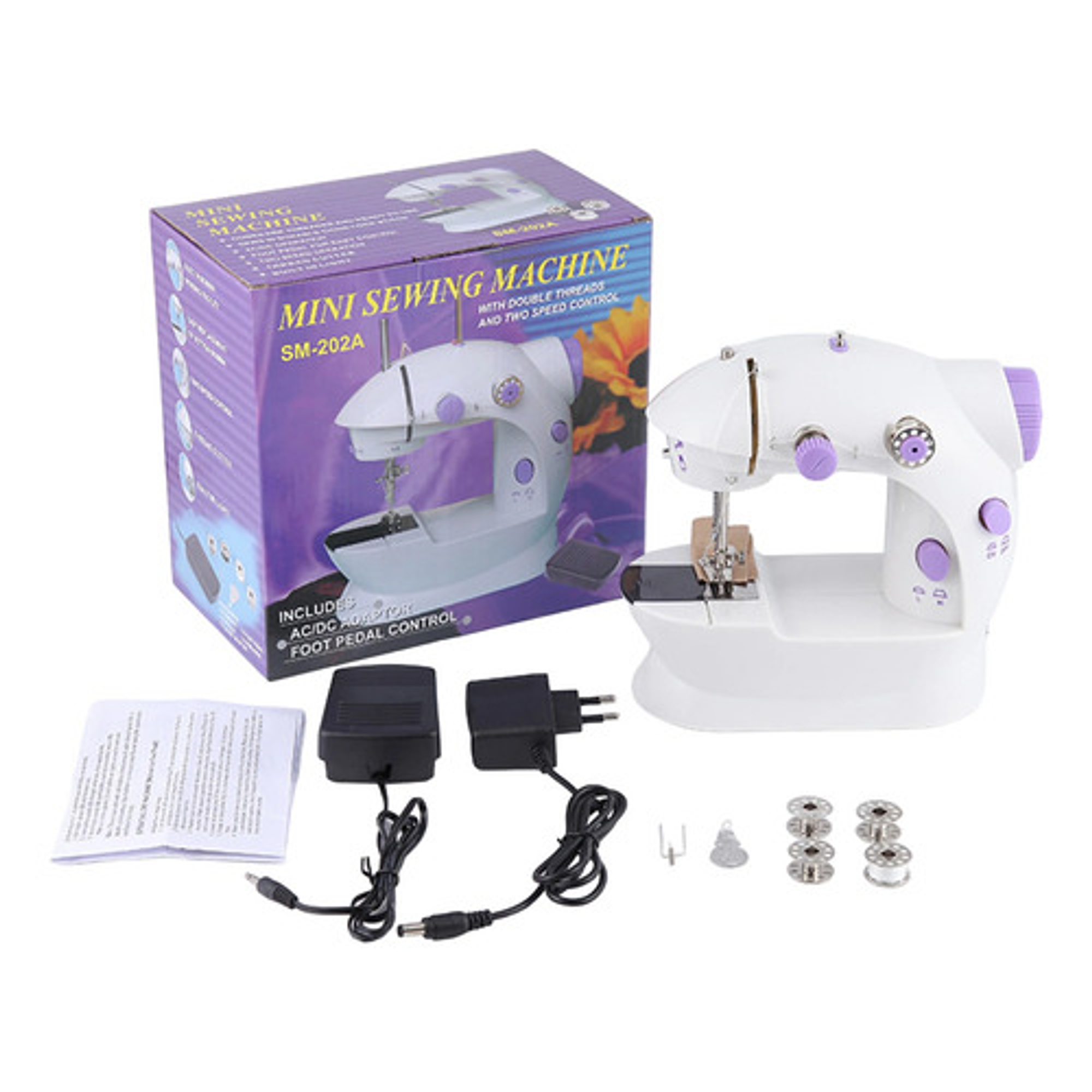 Mini Máquina De Coser Con Accesorios Incluidos 1