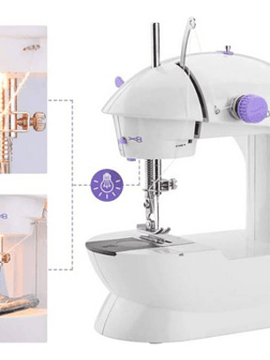 Mini Máquina De Coser Con Accesorios Incluidos