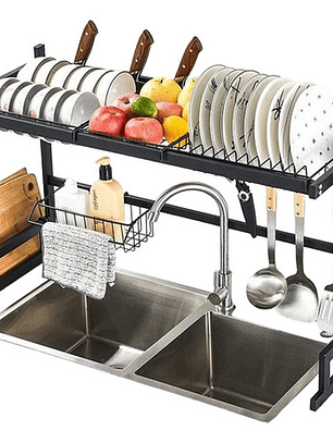 Rack Escurridor De Vajilla Sobre Fregadero Estante De 85cm