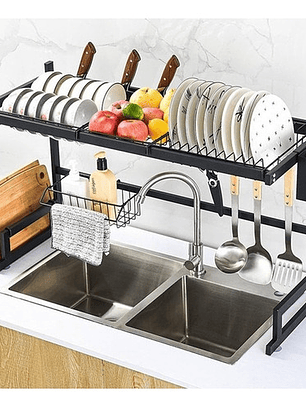 Rack Escurridor De Vajilla Sobre Fregadero Estante De 85cm