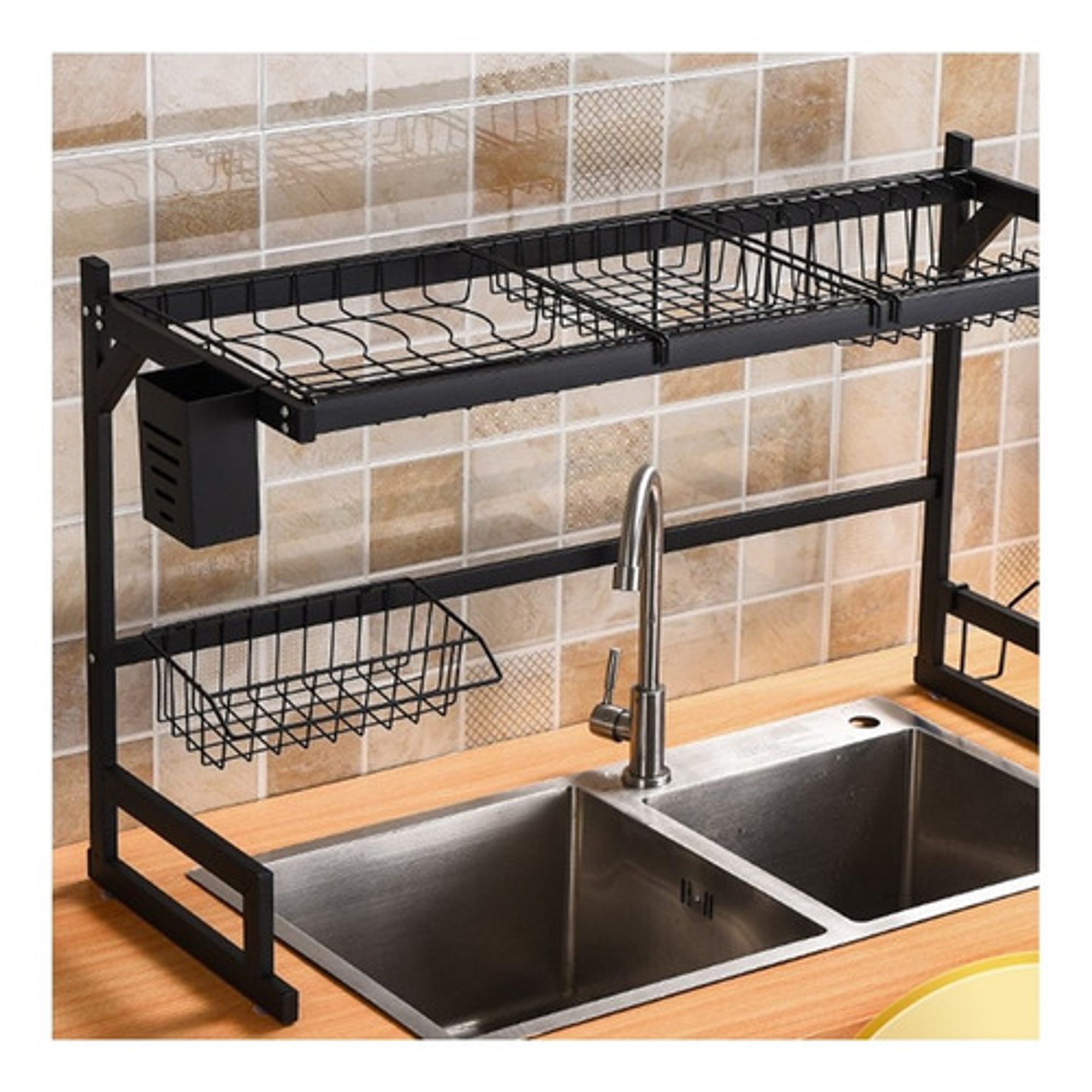 Rack Escurridor De Vajilla Sobre Fregadero Estante De 85cm 8