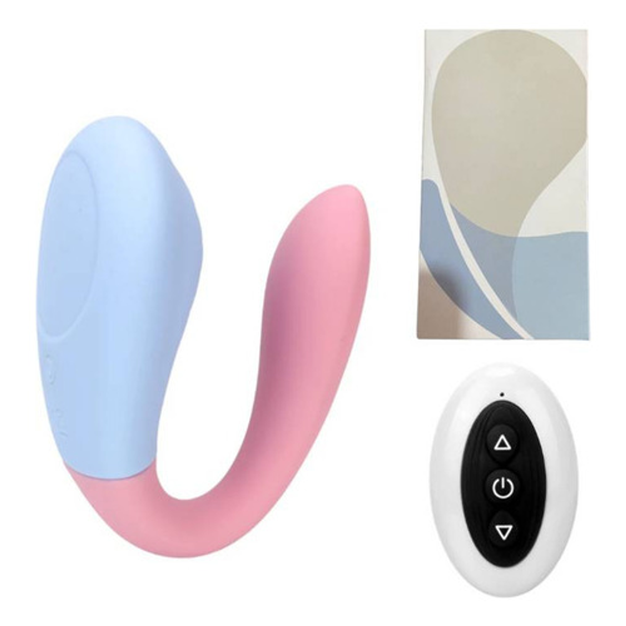 Vibrador +control Remoto De Doble Estimulación 8 Vibraciones 1