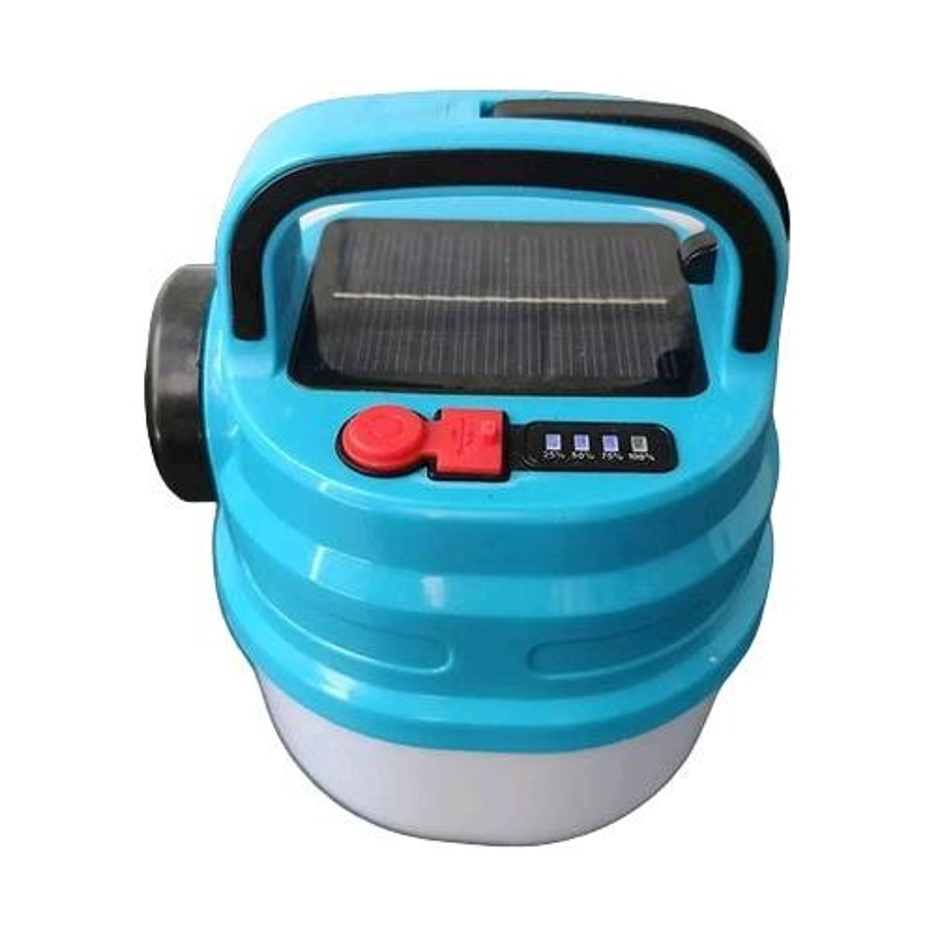 Linterna 80w Recargable Con Panel Solar Portatil  3
