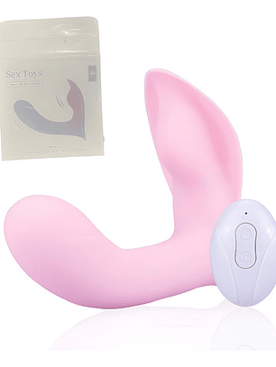 Vibrador Control Remoto De Doble Estimulación 10 Vibraciones