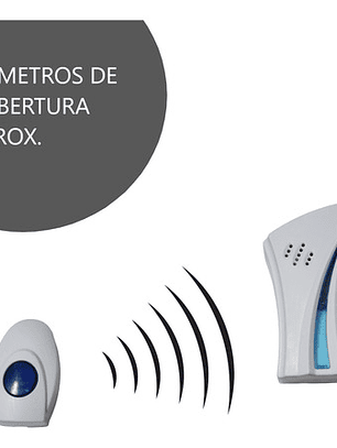 Timbre Inalámbrico 32 Melodías Básico 