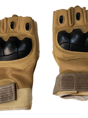 Guantes Tácticos De Medio Dedo Para Moto Y Exterior 
