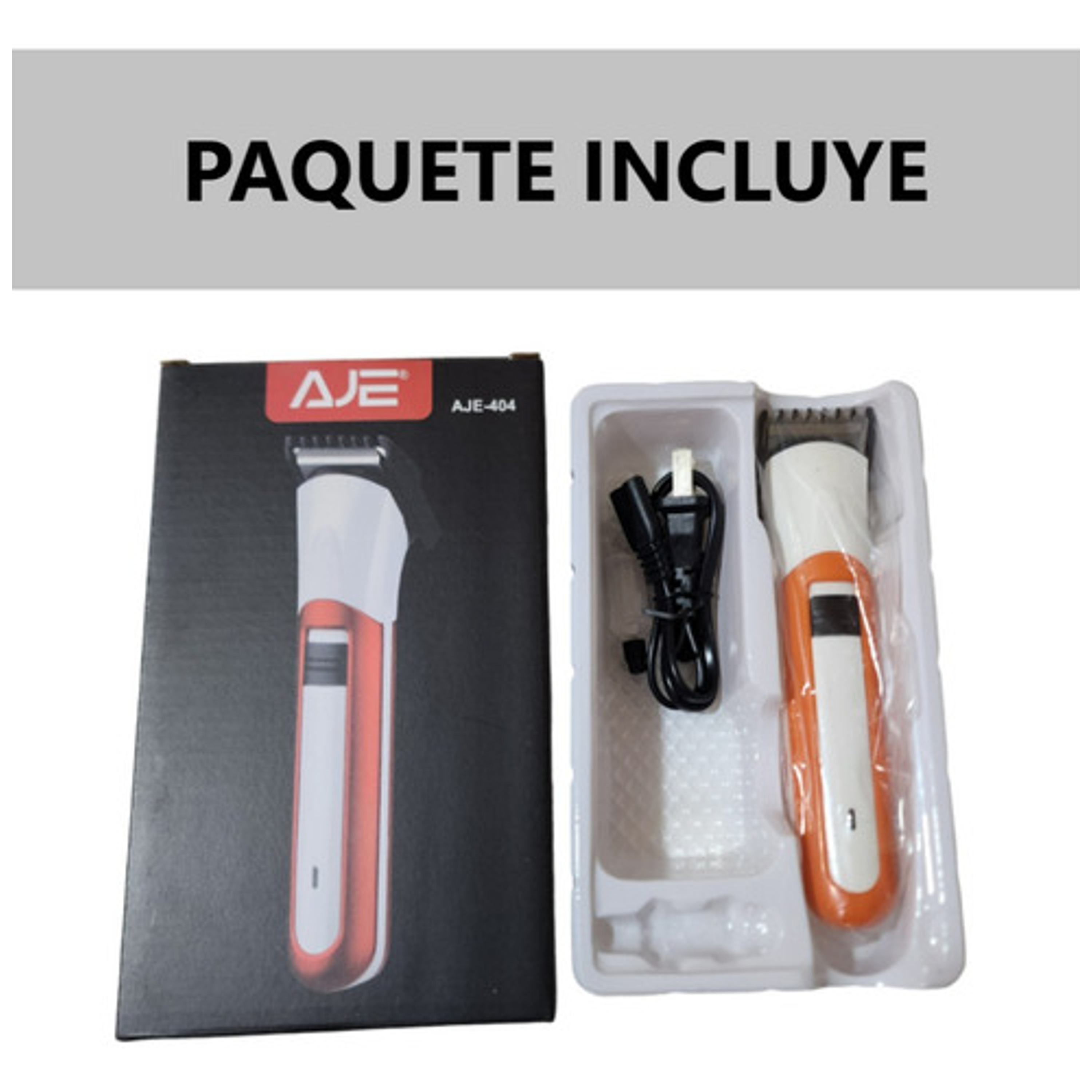 Máquina Cortadora De Cabello Con Cable 6