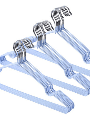 30 Ganchos Colgadores Para Ropa 