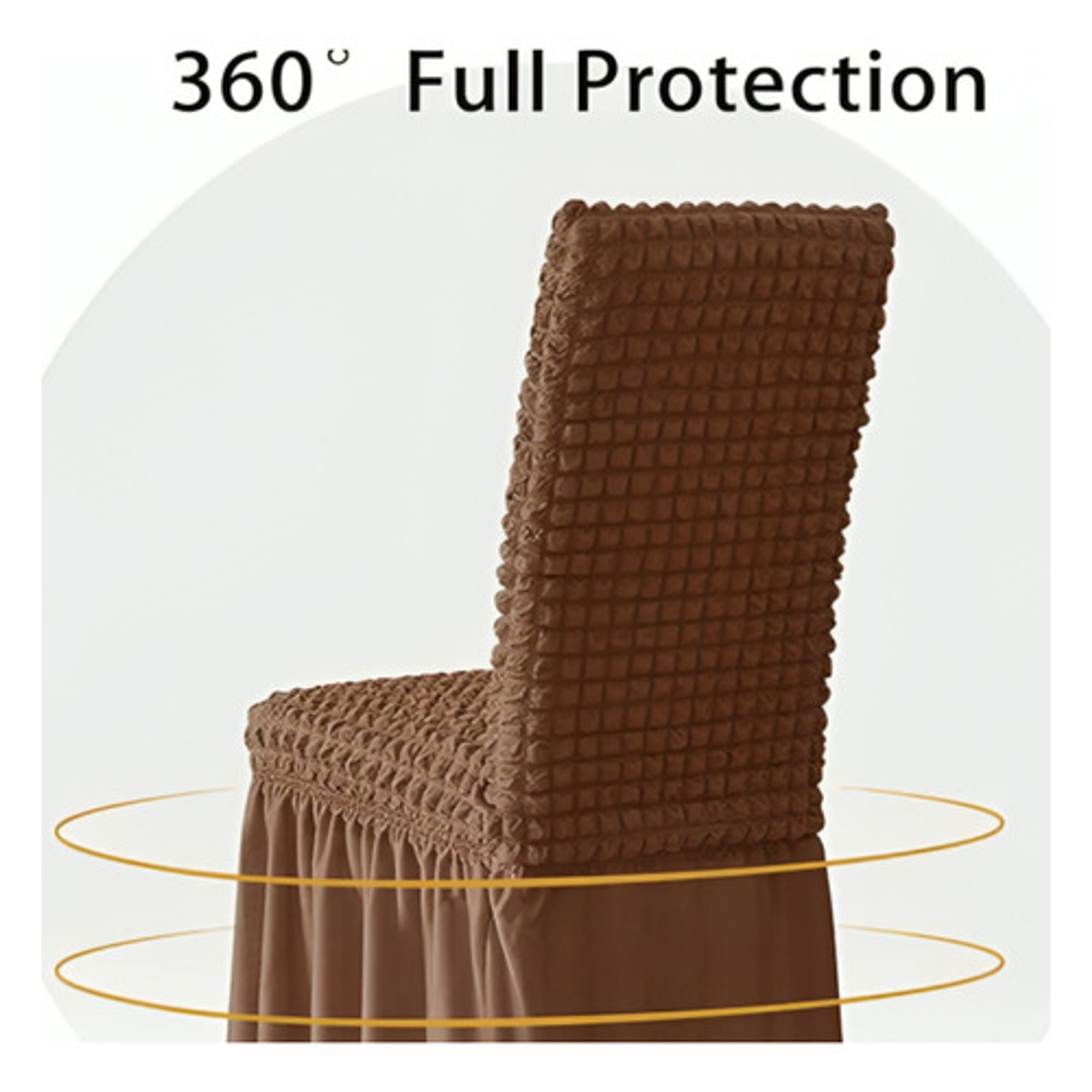 Pack 4 Fundas Elástica Para Sillas De Comedor 16