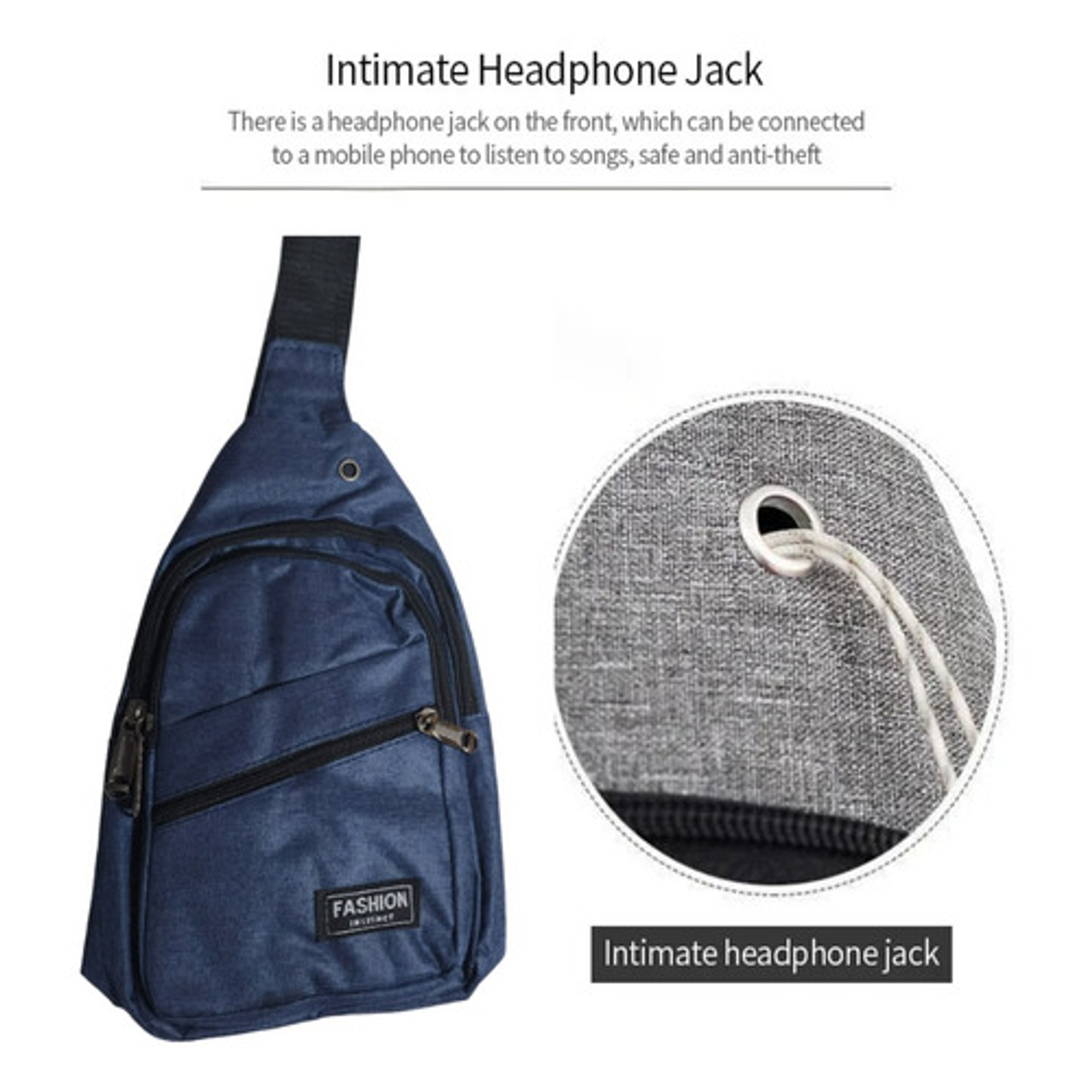 Pechera Mochila Morral Fashion De Nylon 8