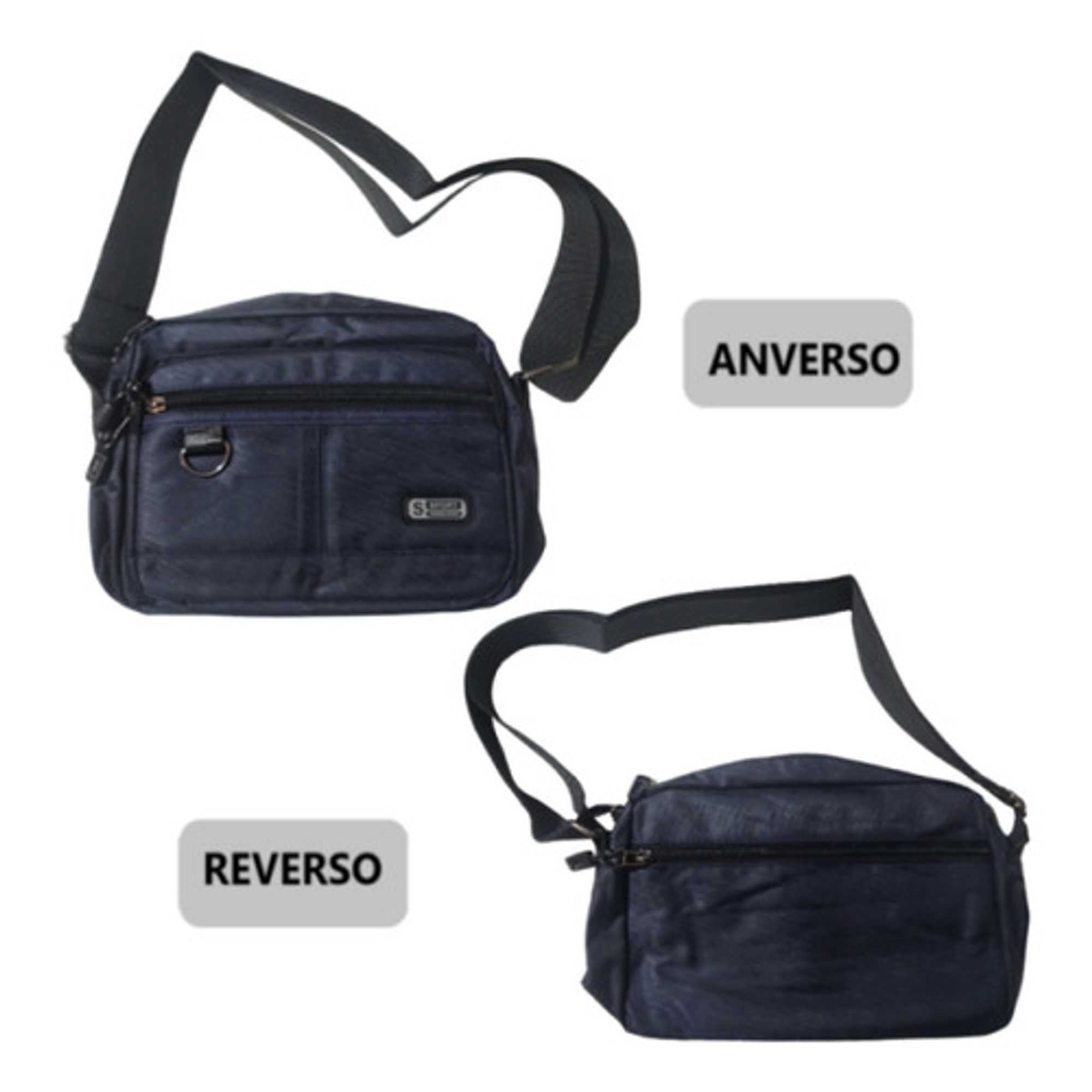 Morral Bandolera Hombre Casual De Nilón 2