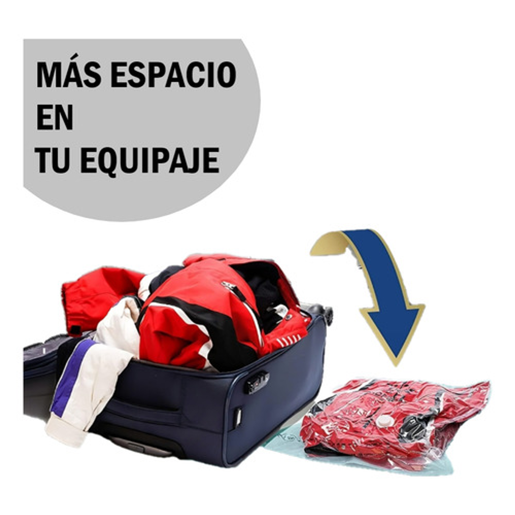 Pack X2 Bolsas De Almacenamiento Al Vacío S Y M 5