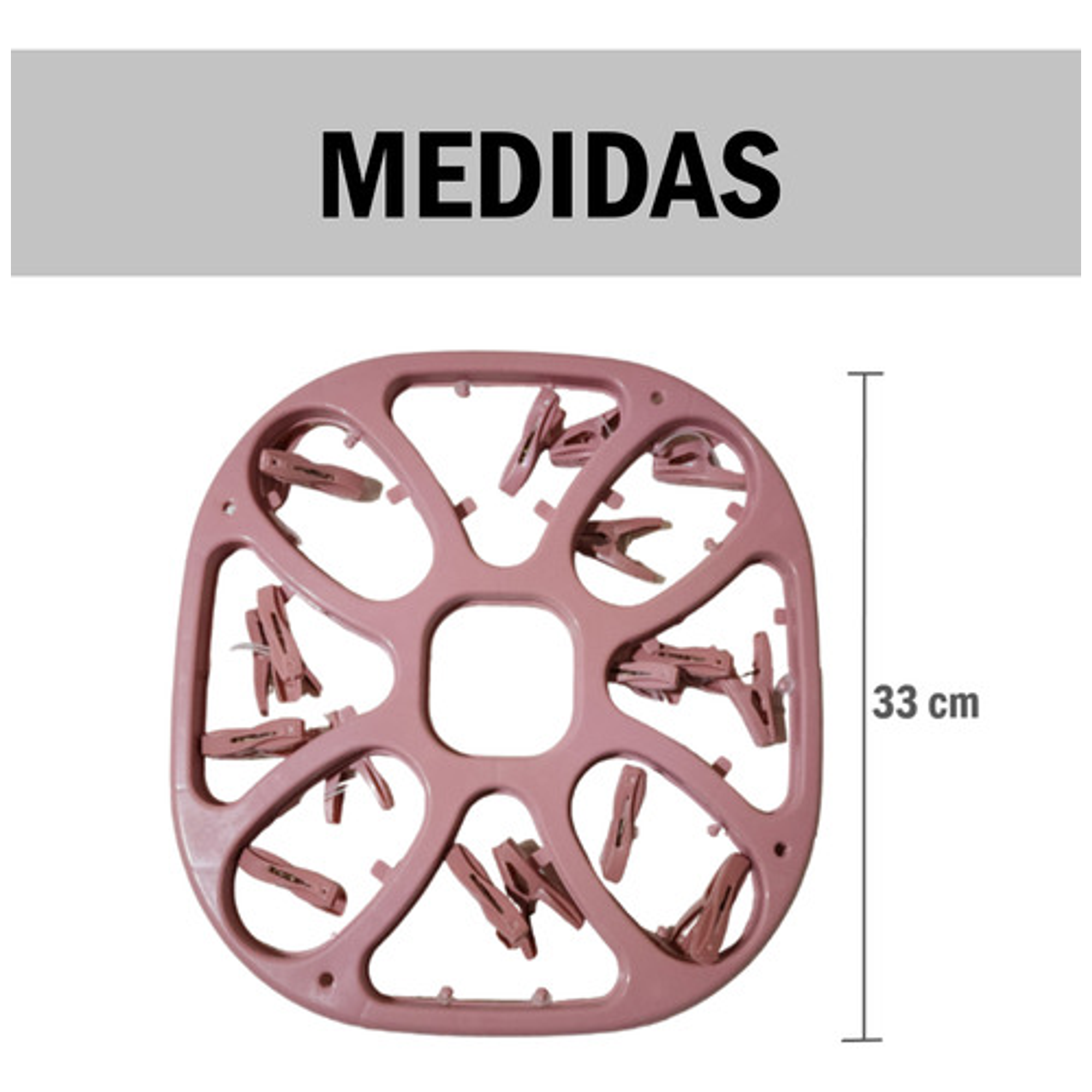 Colgador Perchero De Ropa Con 18 Ganchos 11