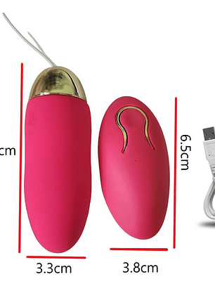 Potente Vibrador Recargable 12velocidades Con Control Remoto