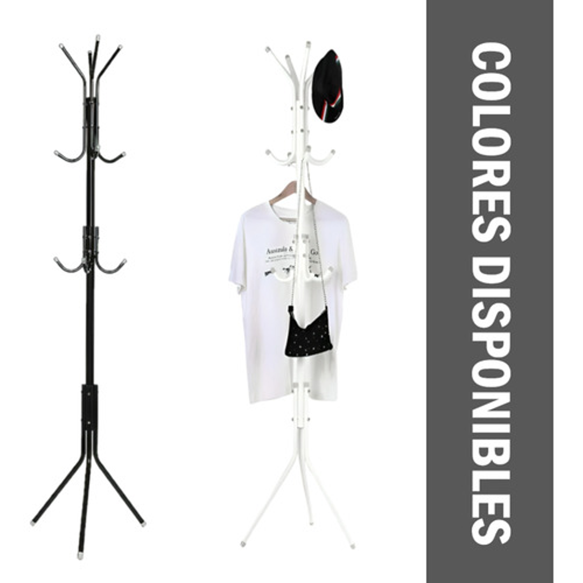 Organizador Perchero Colgador De Ropa Armable 6