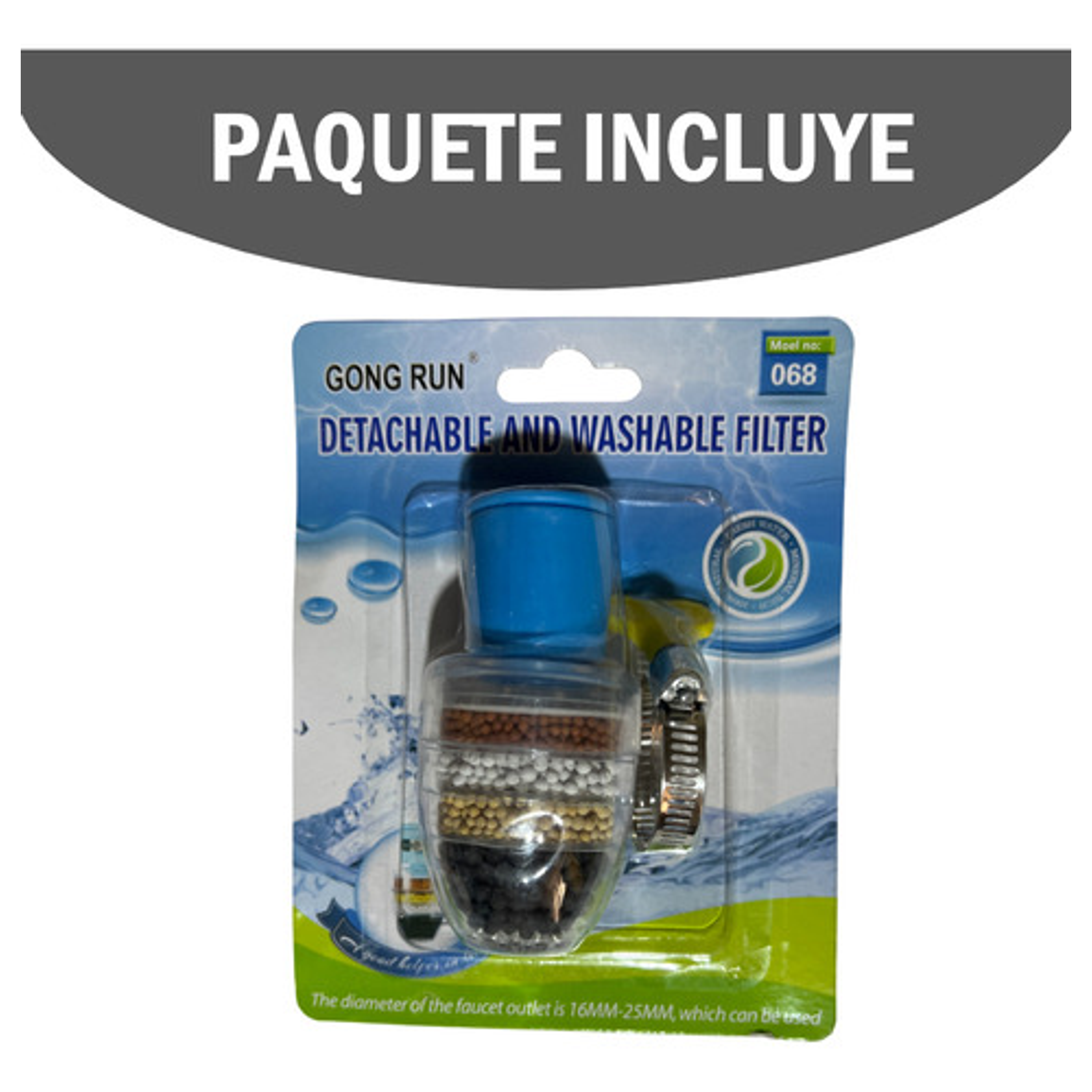 Adaptador Rociador Caños Filtro De Agua 6 Capas 5