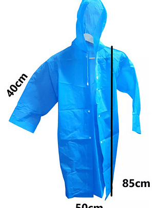 Pack X2 Poncho Ligero Impermeable Para Niños Y Jóvenes