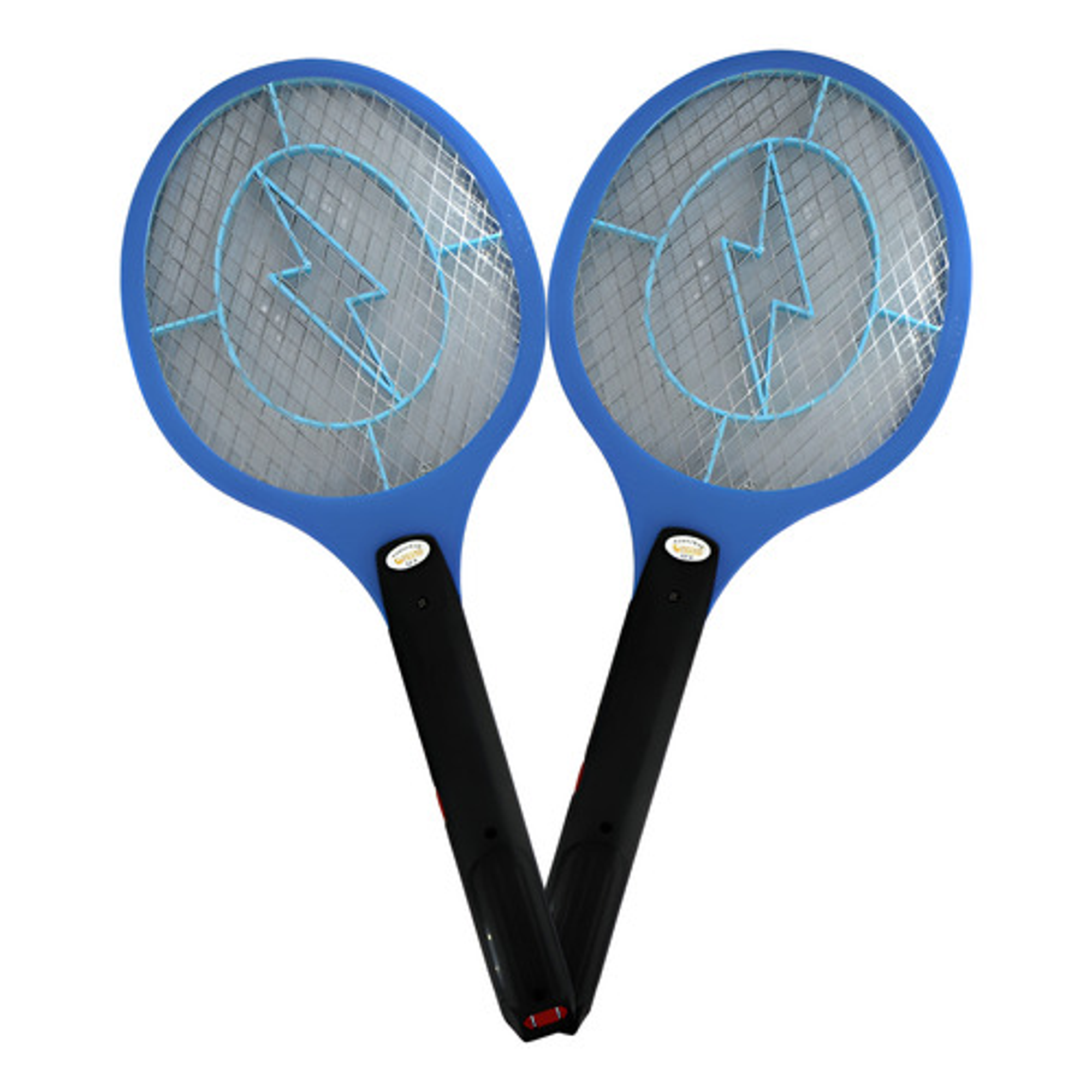 Pack X2 Raquetas Eléctricas Matamoscas Con Luz 12