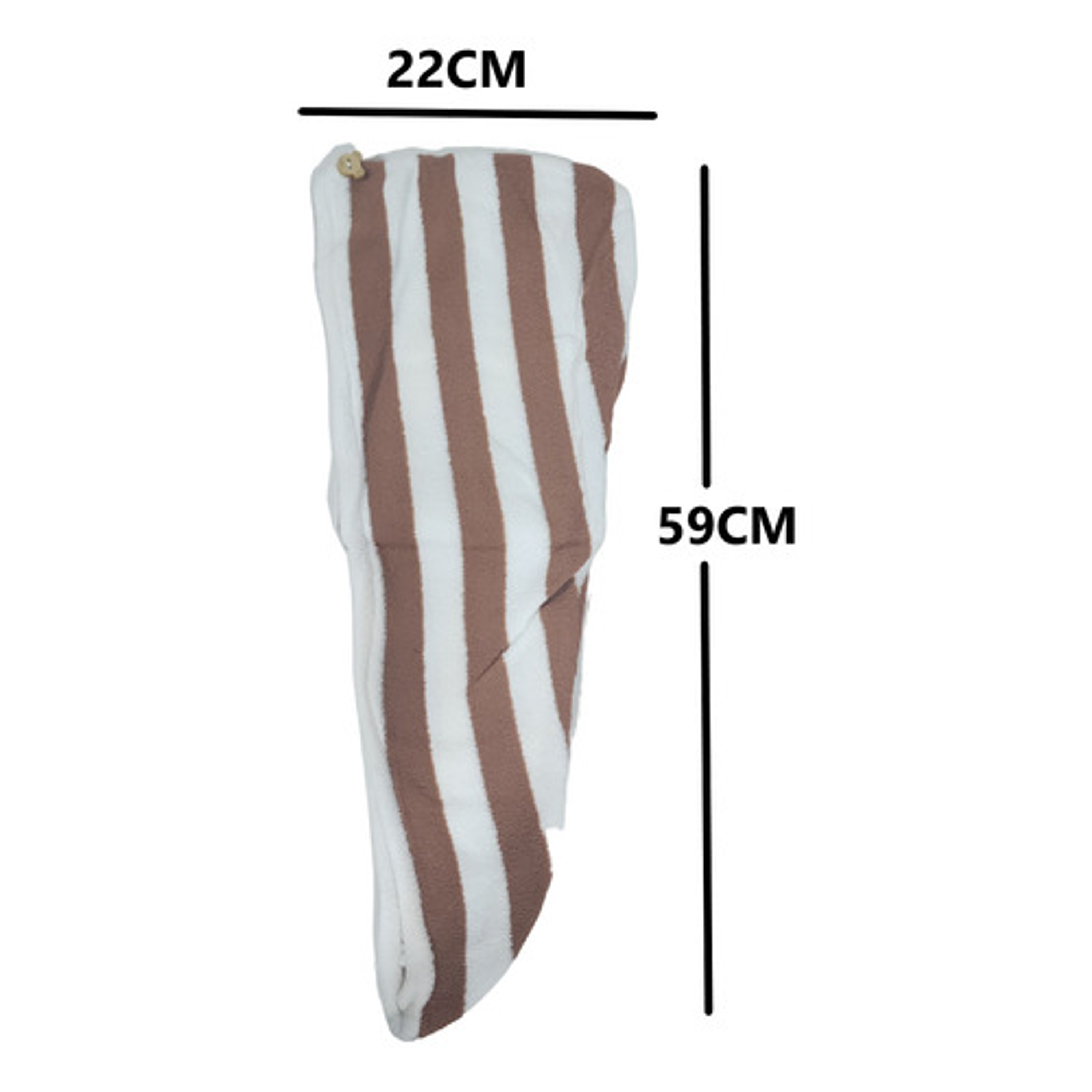 Pack X 2 Toallas Microfibra Absorbente Para Cabello 22