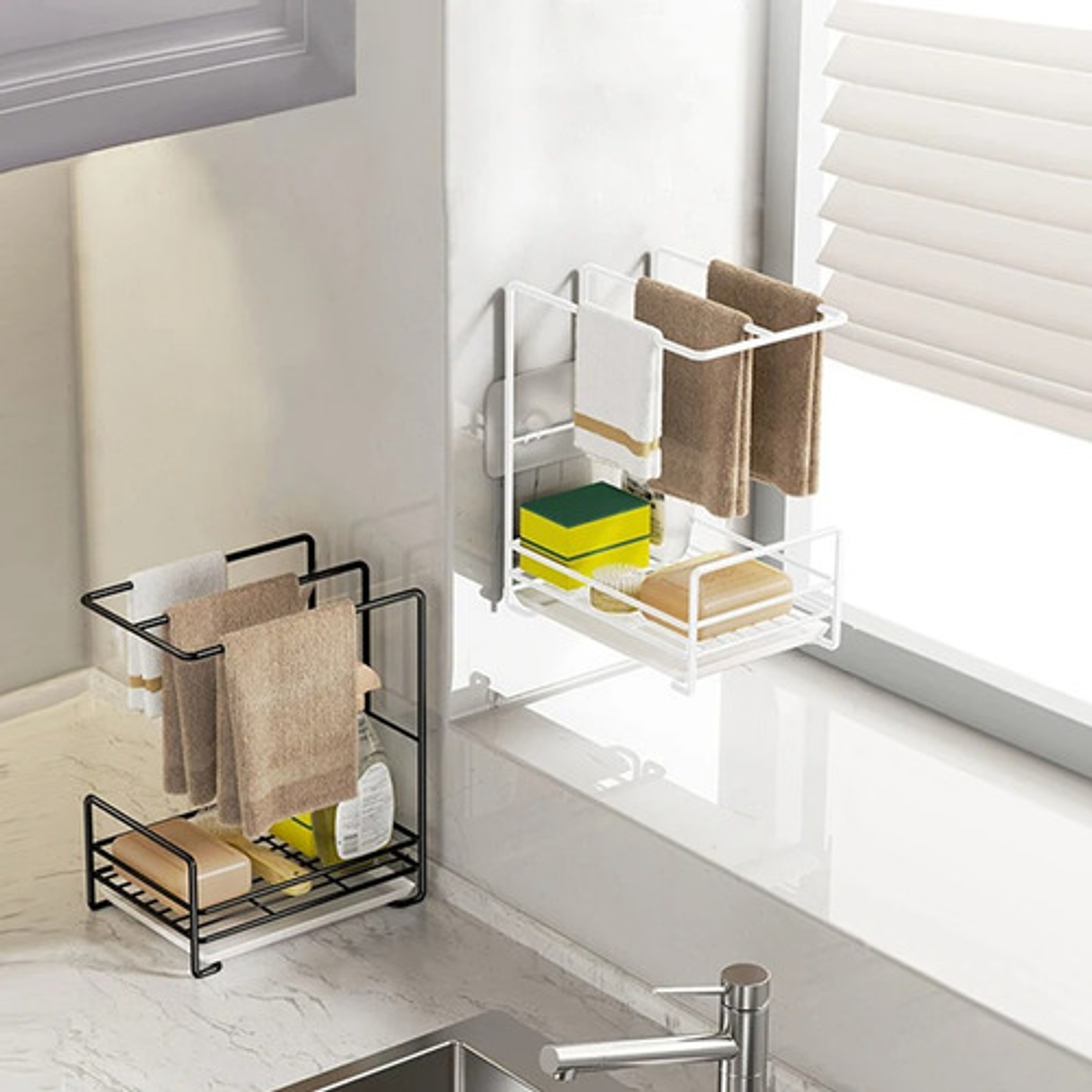 Estante Escurridor Colgador De Toalla Multiples Usos Sujeto 3